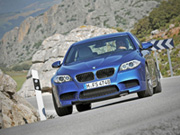 BMW F10 M5 2012 на трэке- фотография №8