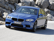 BMW F10 M5 2012 на трэке- фотография №2